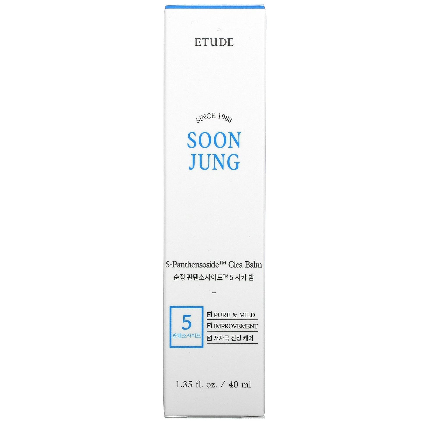 Etude, Soon Jung, 5-Panthensoside Cica Balm, 1.35 fl oz (40 ml)