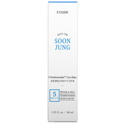 Etude, Soon Jung, 5-Panthensoside Cica Balm, 1.35 fl oz (40 ml)