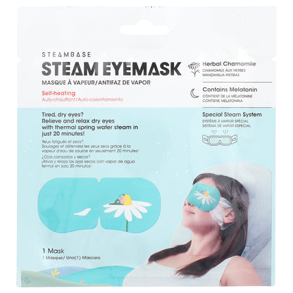 Steambase, Steam Eyemask, Herbal Chamomile, 1 Mask