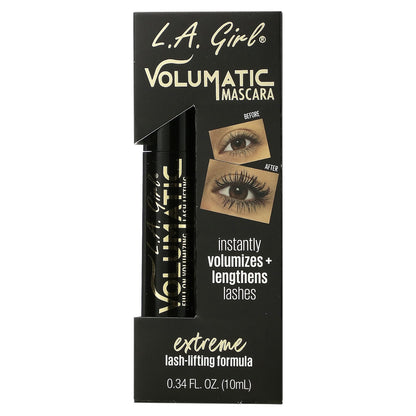 L.A. Girl, Volumatic Mascara, Ultra Black, 0.34 fl oz (10 ml)