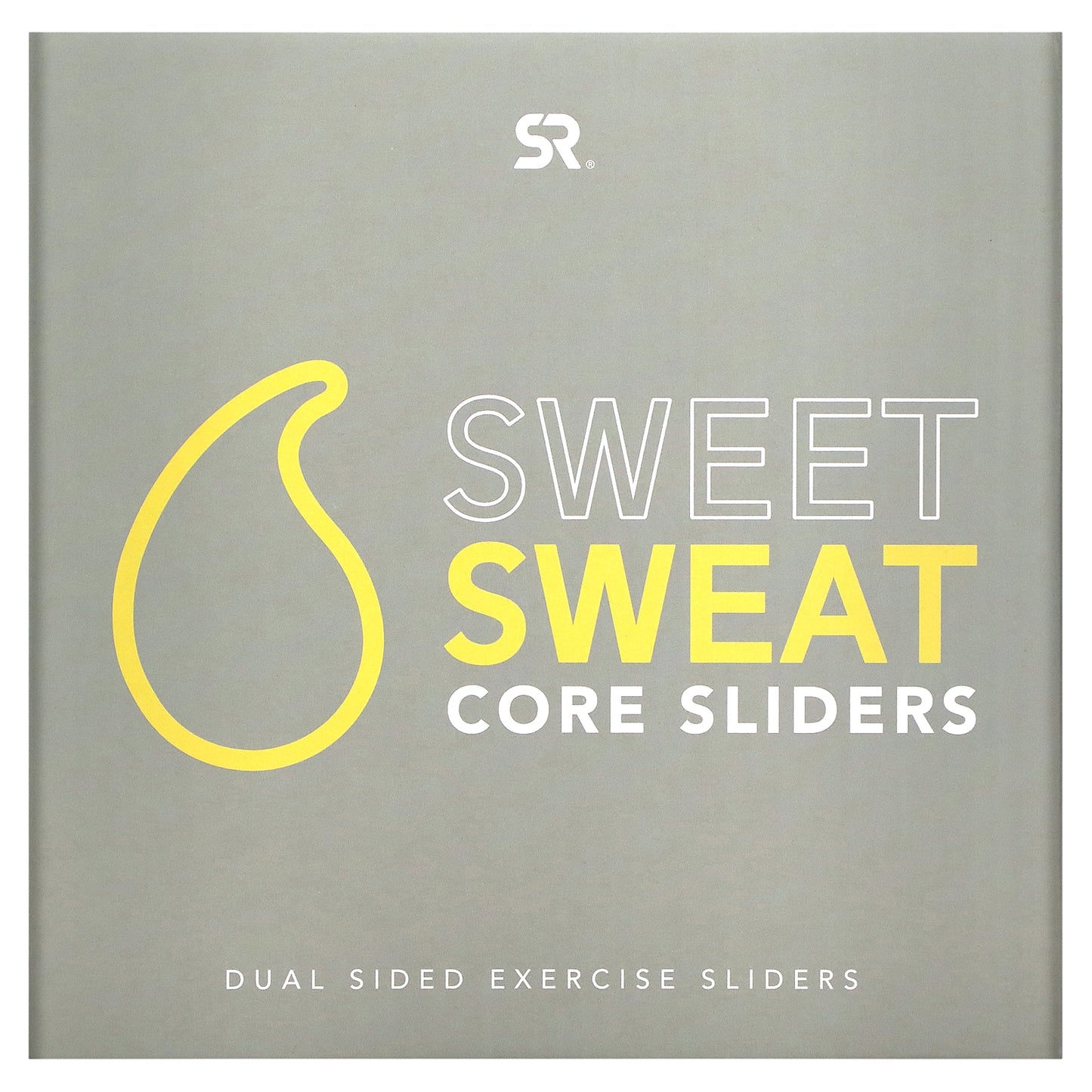 Sports Research, Sweet Sweat®, Core Sliders, 2 Sliders