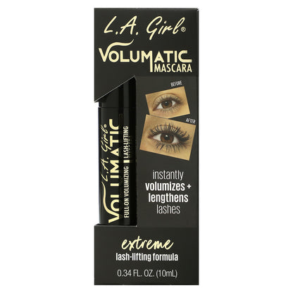 L.A. Girl, Volumatic Mascara, GMS652 Black Brown, 0.34 fl oz (10 ml)