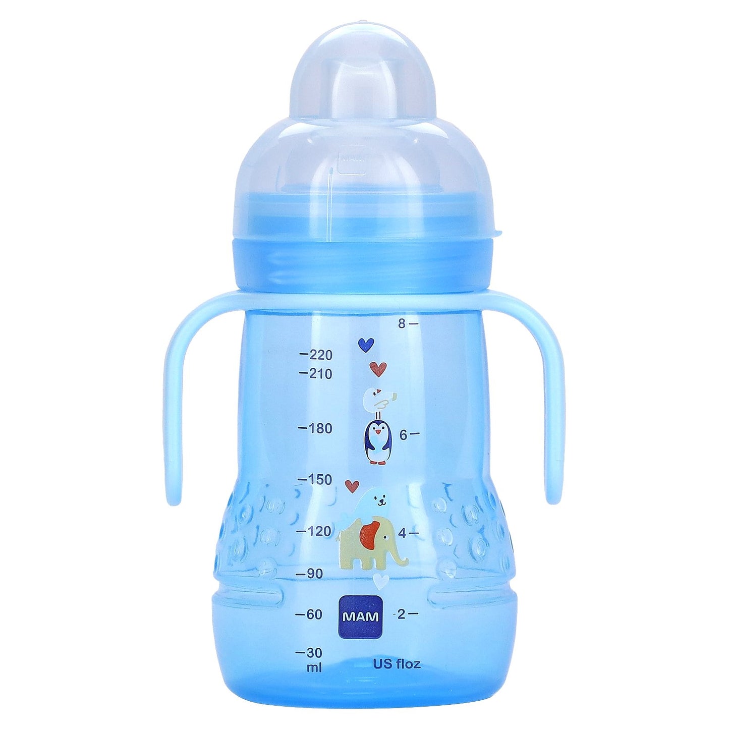 MAM, Trainer, 4+ Months, Blue , 8 fl oz (220 ml)