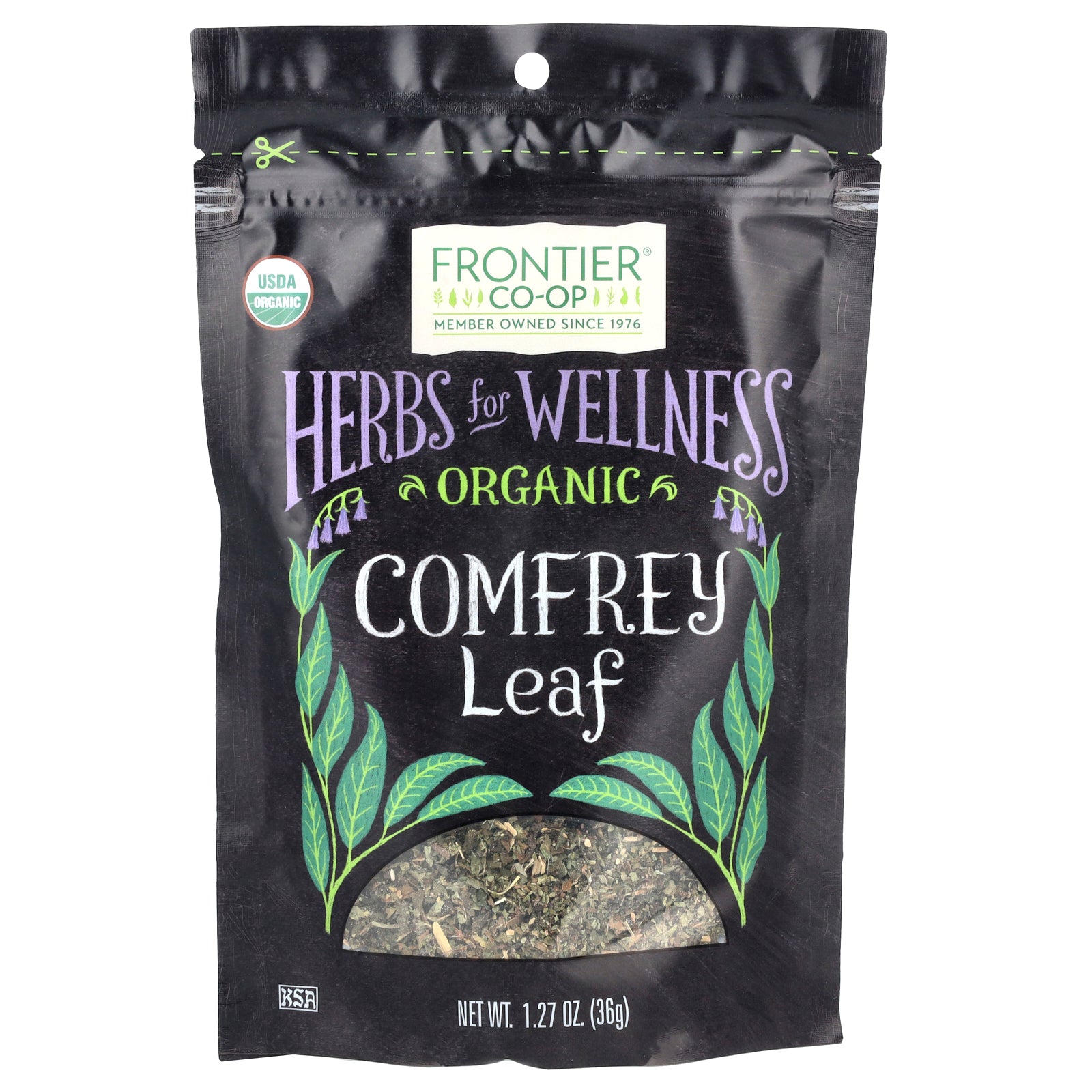 Frontier Co-op, Organic Comfrey Leaf, 1.27 oz (36 g)