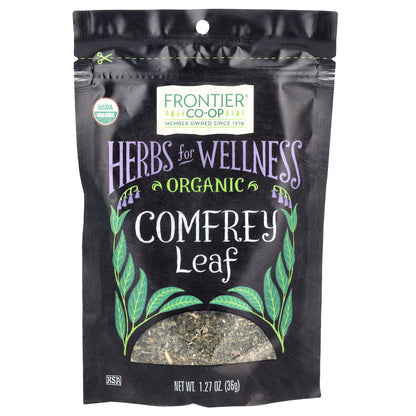 Frontier Co-op, Organic Comfrey Leaf, 1.27 oz (36 g)