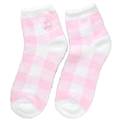 Earth Therapeutics, Aloe Moisture, Aloe Socks, Pink and White, 2 Pairs