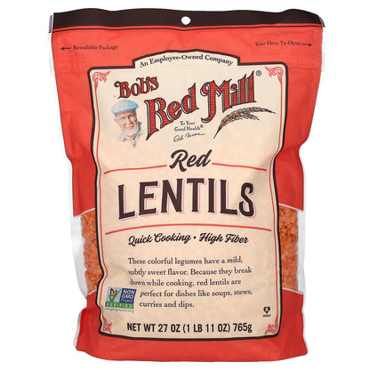 Bob's Red Mill, Red Lentils, 27 oz (765 g)