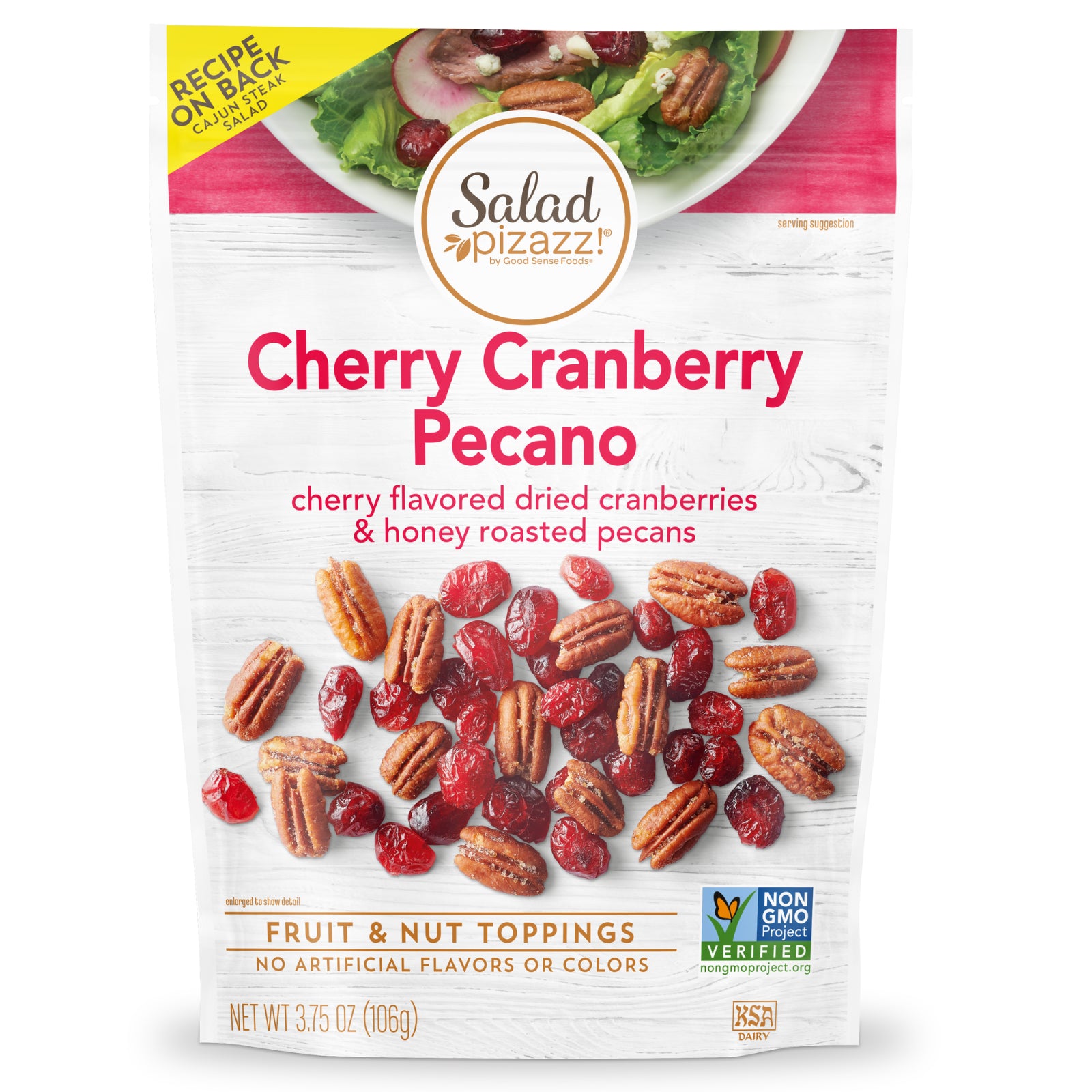 Salad Pizazz!, Fruit & Nut Toppers, Cherry Cranberry Pecano, 3.75 oz (106 g)