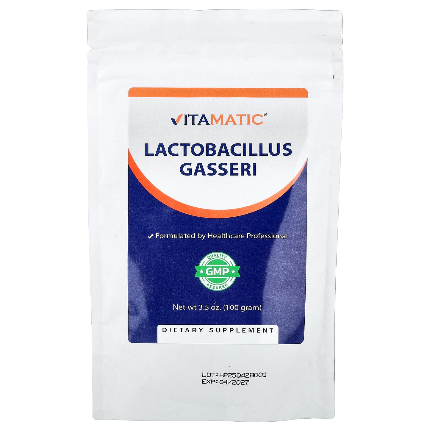 Vitamatic, Lactobacillus Gasseri, 3.5 oz (100 g)