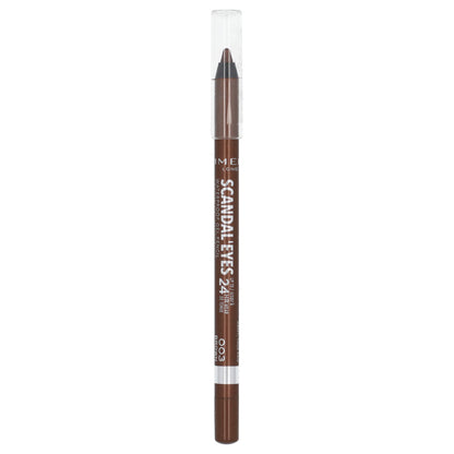 Rimmel London, Scandal'Eyes, Waterproof Gel Pencil, 003 Brown, 0.04 oz (1.3 g)