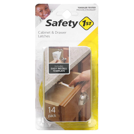 Safety 1st, Cabinet & Drawer Latches, 14 Pack