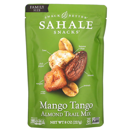 Sahale Snacks, Almond Trail Mix, Mango Tango, 8 oz (227 g)