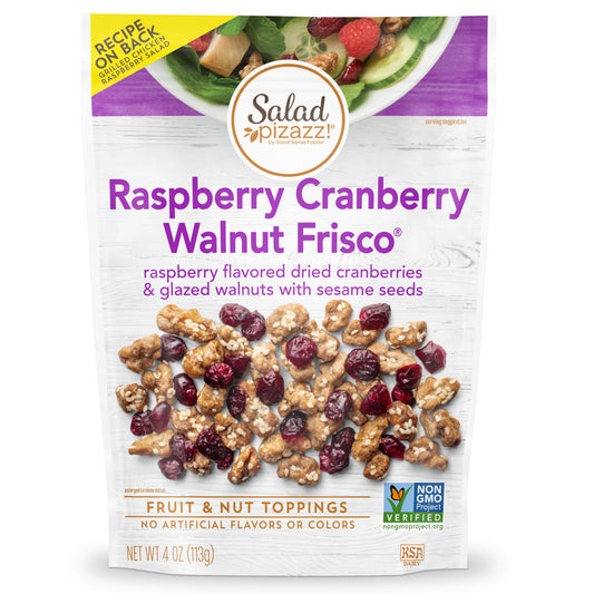 Salad Pizazz!, Fruit & Nut Toppers, Raspberry Cranberry Walnut Frisco, 4 oz (113 g)