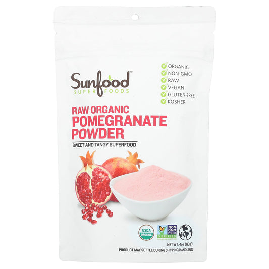 Sunfood, Raw Organic Pomegranate Powder, 4 oz (113 g)