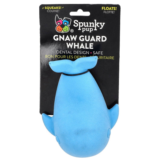 Spunky Pup, Gnaw Guard, Whale, 1 Toy