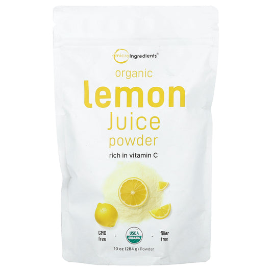 Micro Ingredients, Organic Lemon Juice Powder, 10 oz (284 g)