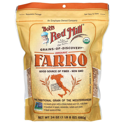Bob's Red Mill, Organic Farro, 24 oz (680 g)