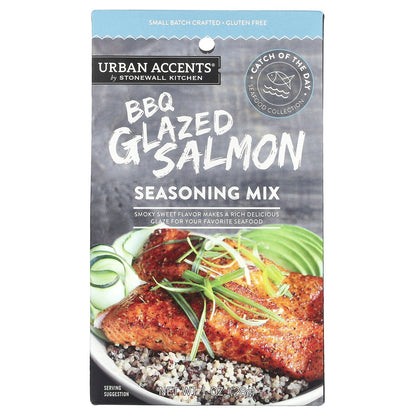 Urban Accents, Seasoning Mix, BBQ Glazed Salmon, 1 oz (28 g)