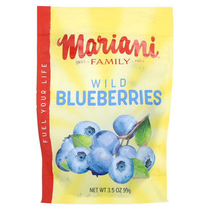 Mariani Dried Fruit, Wild Blueberries, 3.5 oz (99 g)