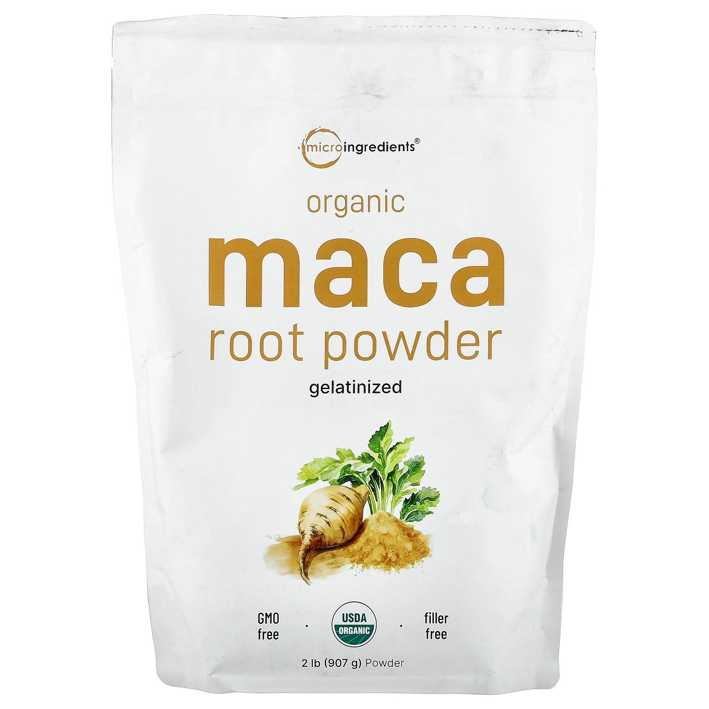 Micro Ingredients, Organic Maca Root Powder, 2 lb (907 g)