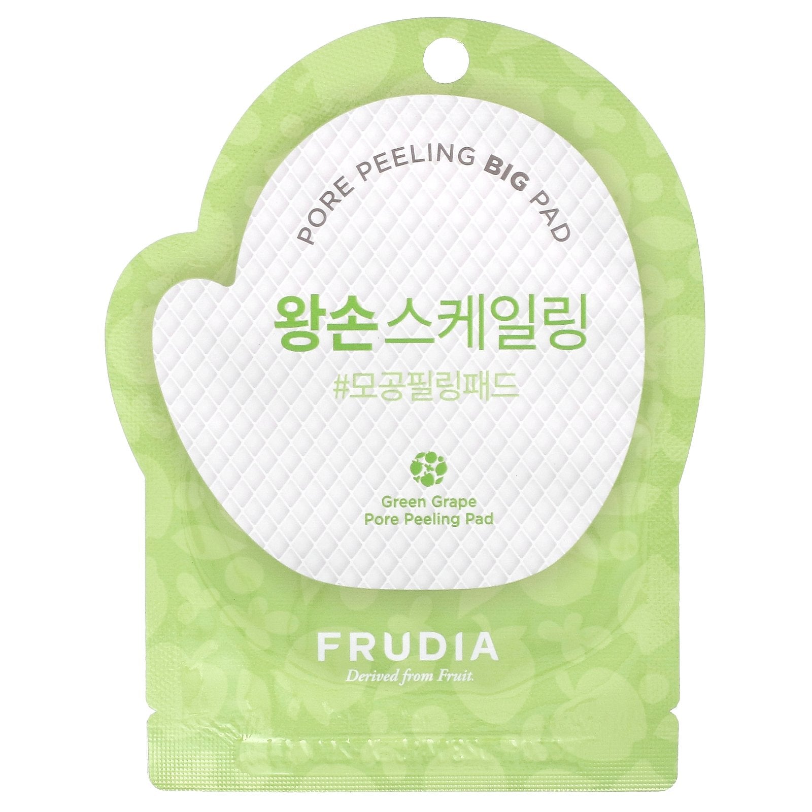 Frudia, Pore Peeling Pad, Green Grape, 1 Pad