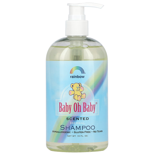 Rainbow Research, Baby Oh Baby, Herbal Shampoo, Scented, 16 fl oz