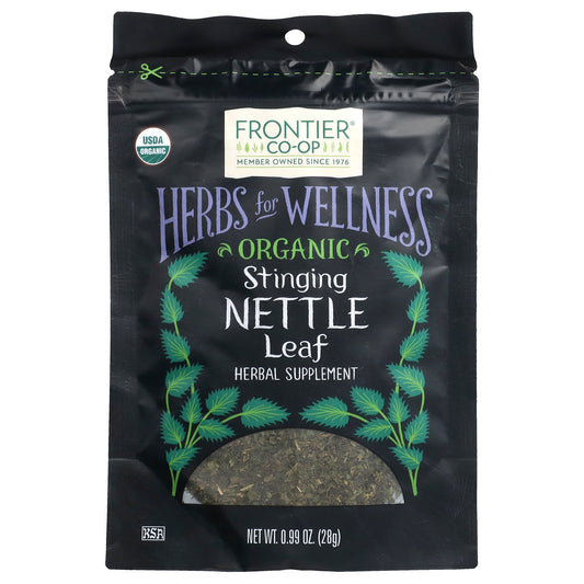 Frontier Co-op, Organic Stinging Nettle Leaf, 0.99 oz (28 g)