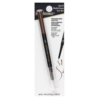 Black Radiance, Precision Brow Sculptor, CA6552 Blackish Brown, 0.002 oz (0.06 g)