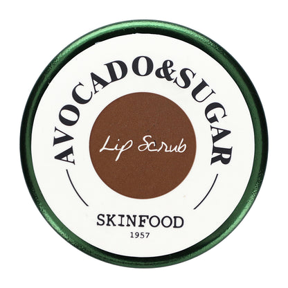 Skinfood, Lip Scrub, Avocado & Sugar, 0.5 oz (14 g)