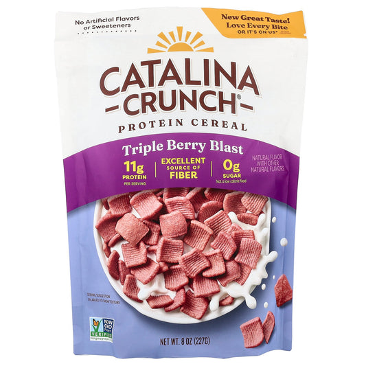 Catalina Crunch, Protein Cereal, Triple Berry Blast, 8 oz (227 g)