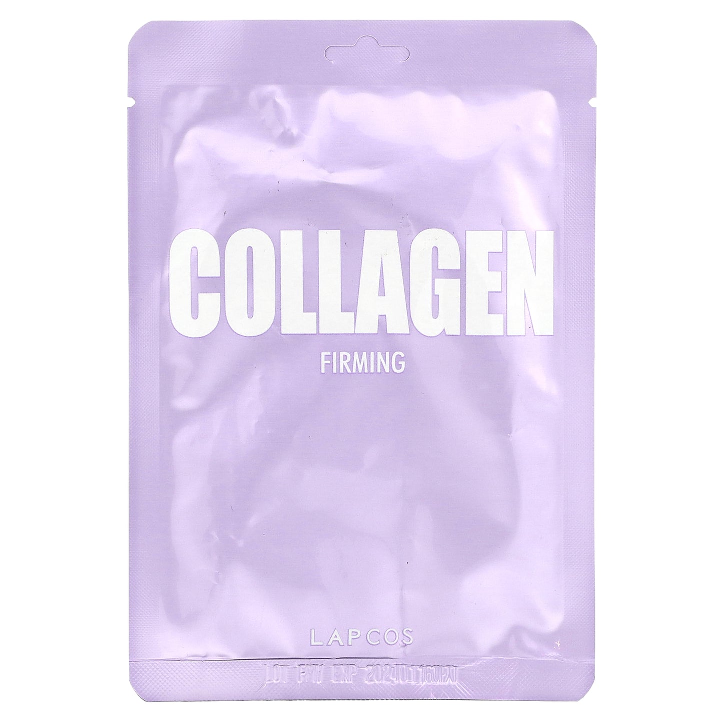 Lapcos, Collagen Beauty Sheet Mask, Firming, 1 Sheet, 0.84 fl oz (25 ml)