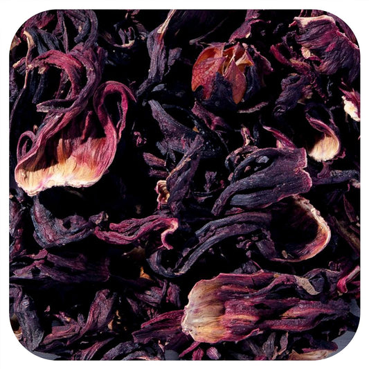 Starwest Botanicals, Organic Hibiscus Flower Petals, Whole, 1 lb (453.6 g)