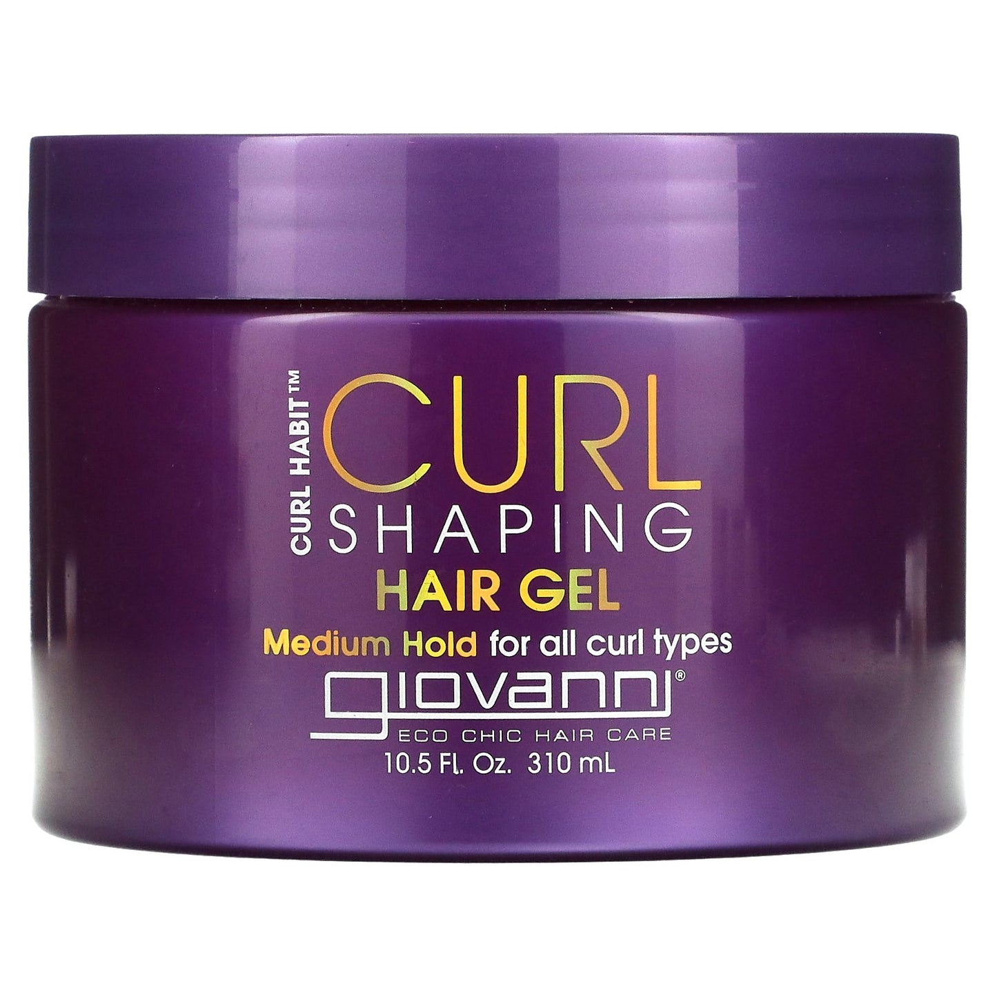 Giovanni, Curl Habit, Curl Shaping Gel, Medium Hold For All Curl Types, 10.5 fl oz (310 ml)