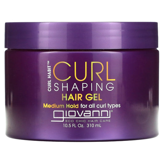 Giovanni, Curl Habit, Curl Shaping Gel, Medium Hold For All Curl Types, 10.5 fl oz (310 ml)