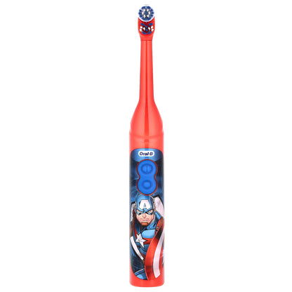 Oral-B, Battery Toothbrush, Soft, 3+Years, Marvel Avengers, 1 Toothbrush