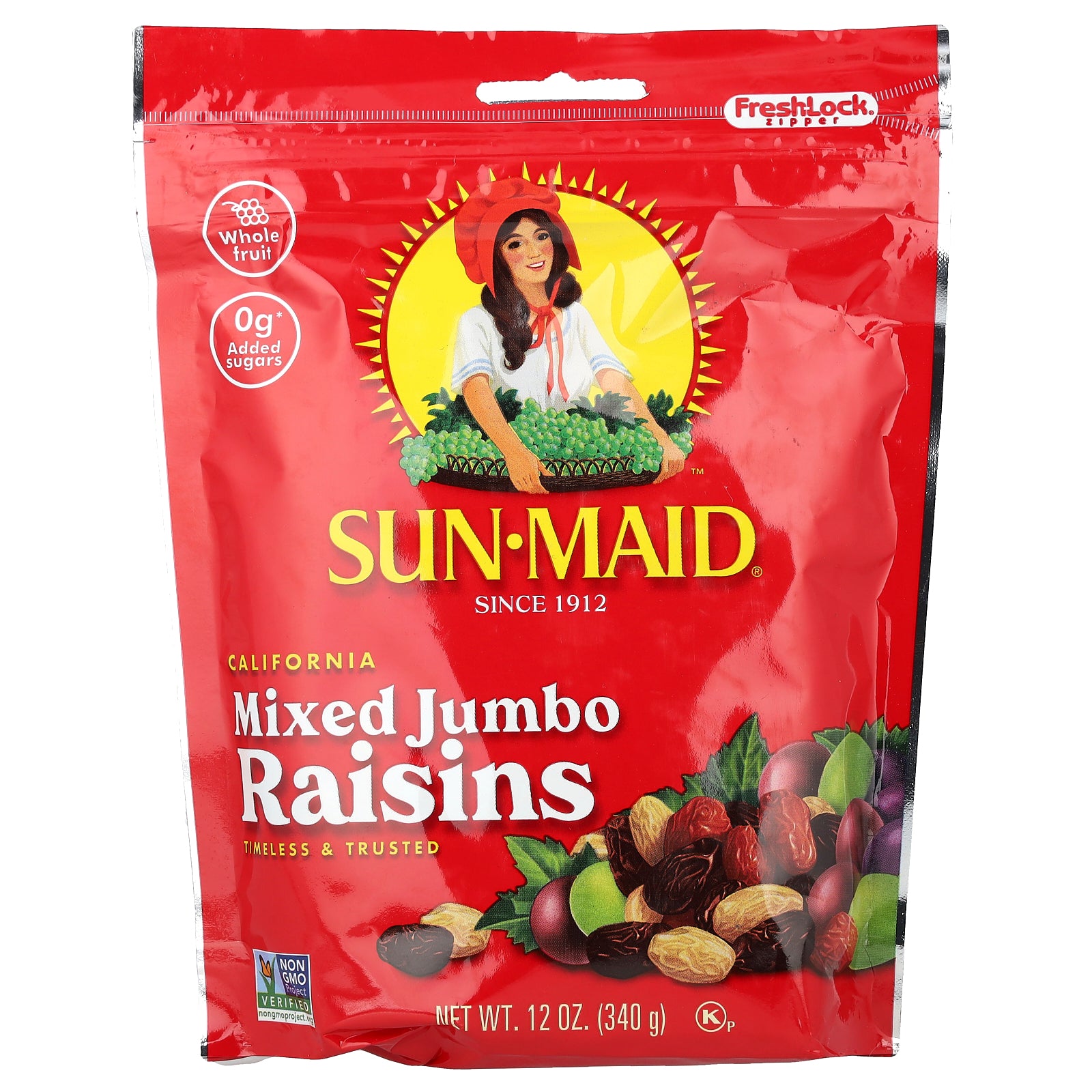 Sun-Maid, California Mixed Jumbo Raisins, 12 oz (340 g)