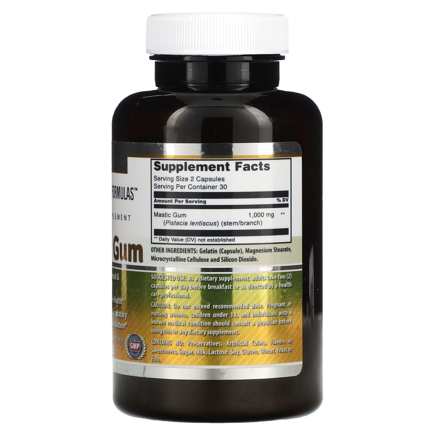 Amazing Nutrition, Mastic Gum, 60 Capsules (500 mg per Capsule)