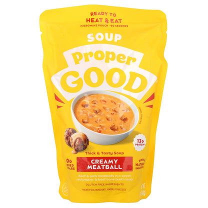 Proper Good, Creamy Meatball Soup, 12 oz (340 g)