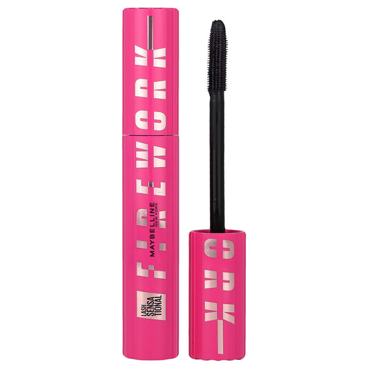 Maybelline, Lash Sensational, Firework Mascara, 802 Blackest Black, 0.33 fl oz (10 ml)