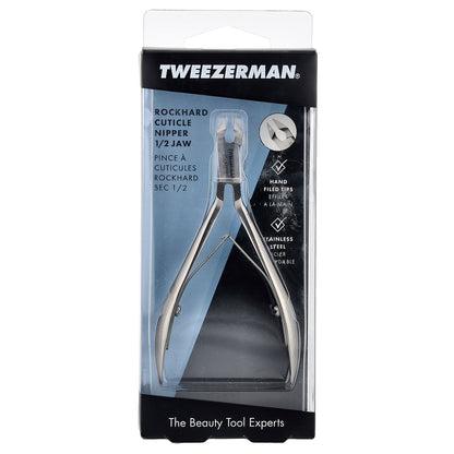 Tweezerman, Rockhard Cuticle Nipper 1/2 Jaw, 1 Count