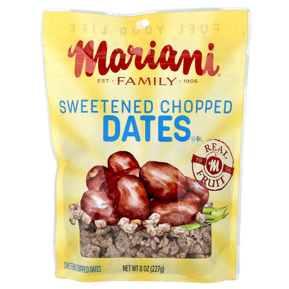 Mariani, Sweetened Chopped Dates, 8 oz (227 g)