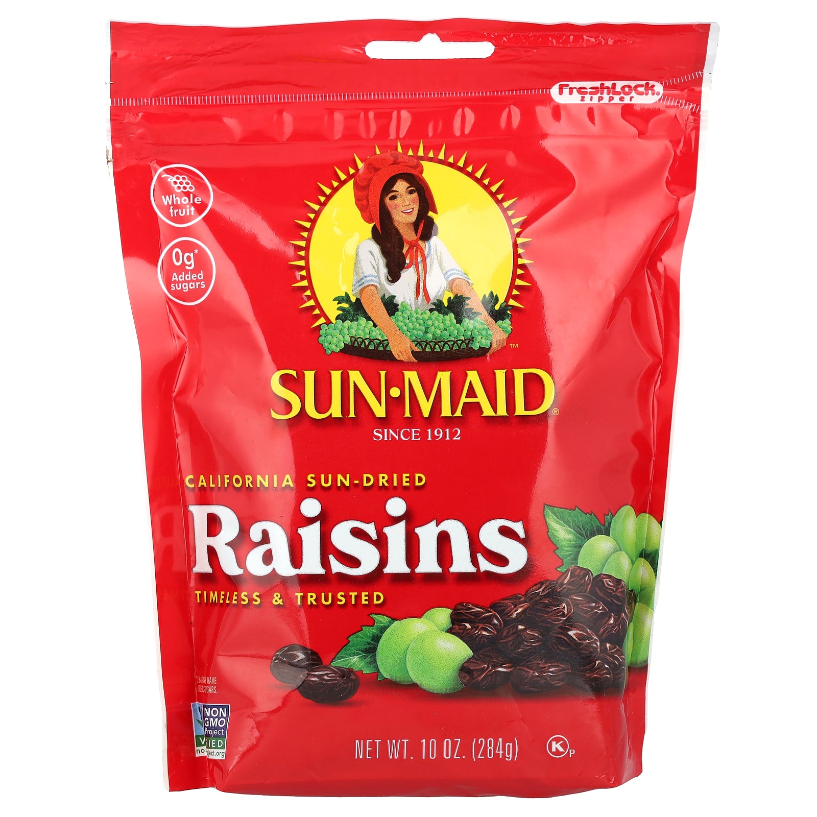 Sun-Maid, California Sun-Dried Raisins, 10 oz (284 g)