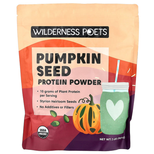 Wilderness Poets, Organic Pumpkin Seed Protein Powder, 2 lbs (907 g)