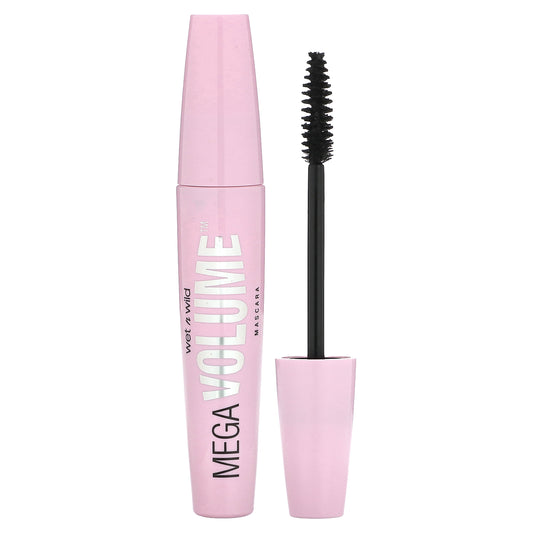 wet n wild, Mega Volume Mascara, C156A Very Black, 0.21 fl oz (6 ml)