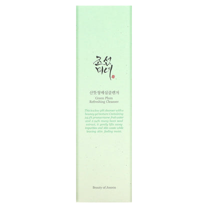 Beauty of Joseon, Green Plum Refreshing Cleanser, 3.38 fl oz (100 ml)