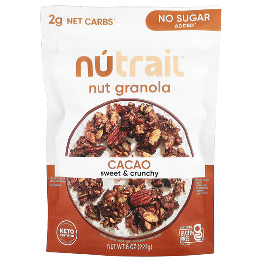 NuTrail, Nut Granola, Cacao, 8 oz (227 g)