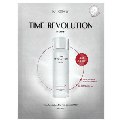 Missha, Time Revolution, The First Essence Beauty Mask, 1 Sheet, 1.05 oz (30 g)