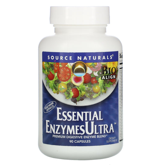 Source Naturals, Essential EnzymesUltra™, 90 Capsules