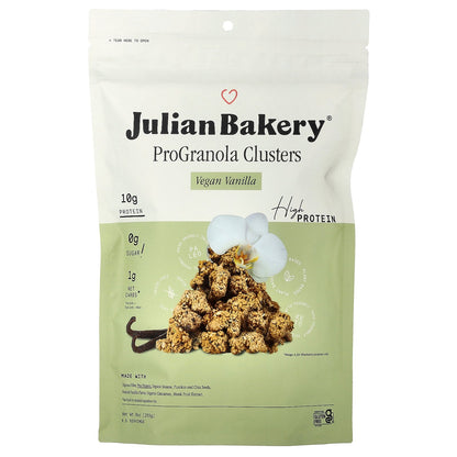 Julian Bakery, ProGranola Clusters, Vegan Vanilla, 9 oz (255 g)