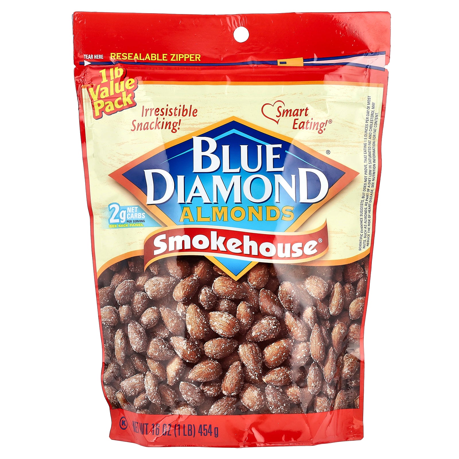 Blue Diamond, Smokehouse®, Almonds, 16 oz (454 g)